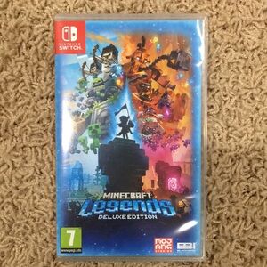 Minecraft Legends Deluxe Edition Video Game for Nintendo Switch